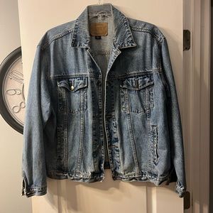 Vintage County Seat denim jacket size XL